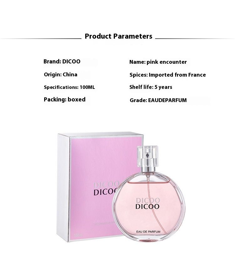 2024 New Perfume DC Soft Encounter Women's Perfume 100ml Flower and Fruit Fragrance Fresh and Lasting Eau De Toilette_voghion.com