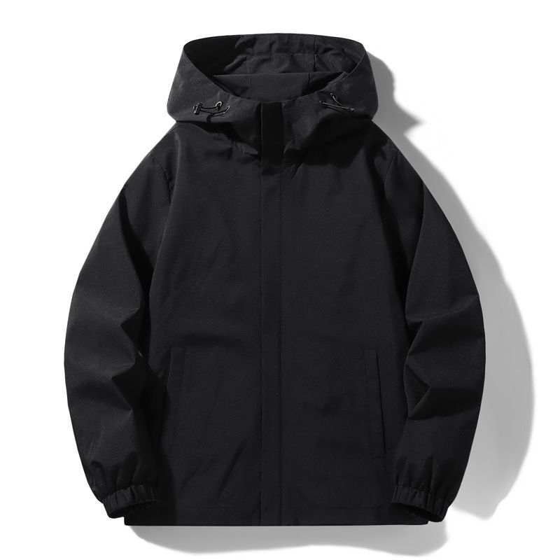 Nuova giacca softshell antivento impermeabile primaverile e autunnale, acquisto di gruppo, stile coppia, con cappuccio, funzionale per escursioni all'aperto_voghion.com