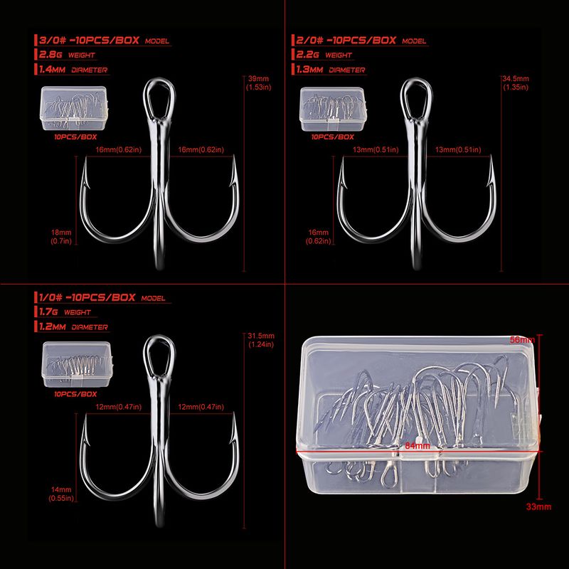 New Wide Belly Crank With Barbed Soft Worm Lure Single Hook 3 Specifications Mixed 10 Pieces Boxed_voghion.com