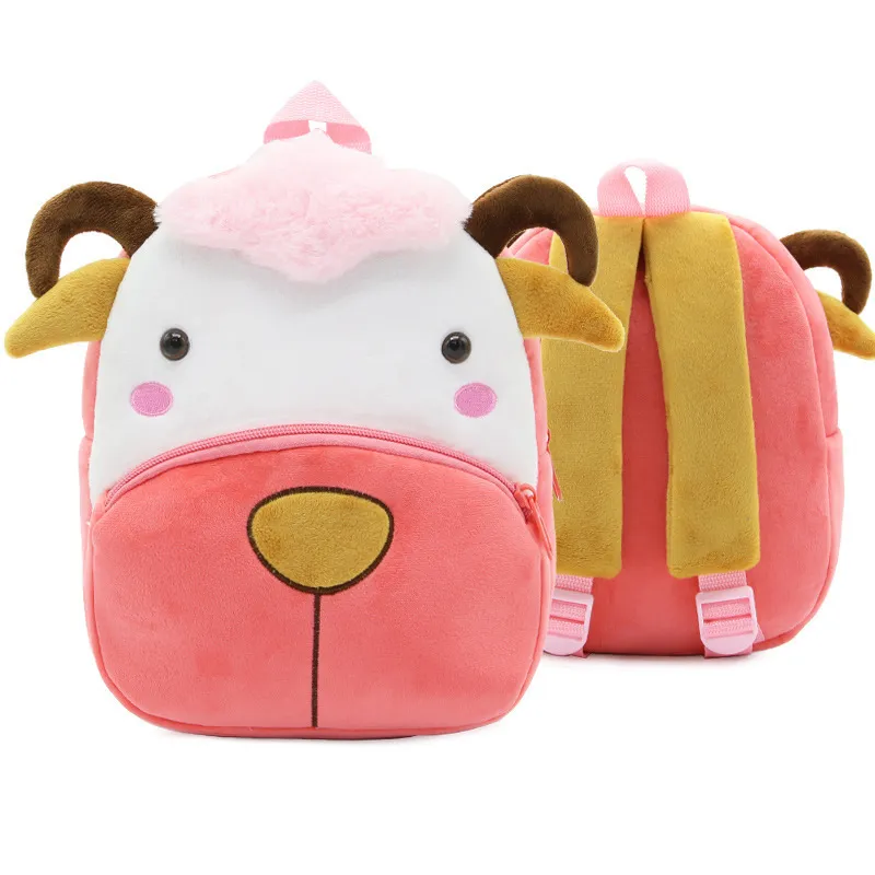 Zaino per bambini simpatico cartone animato scimmia asilo per bambini mochila Borse da scuola per neonati zainetto per bambina escolares_voghion.com