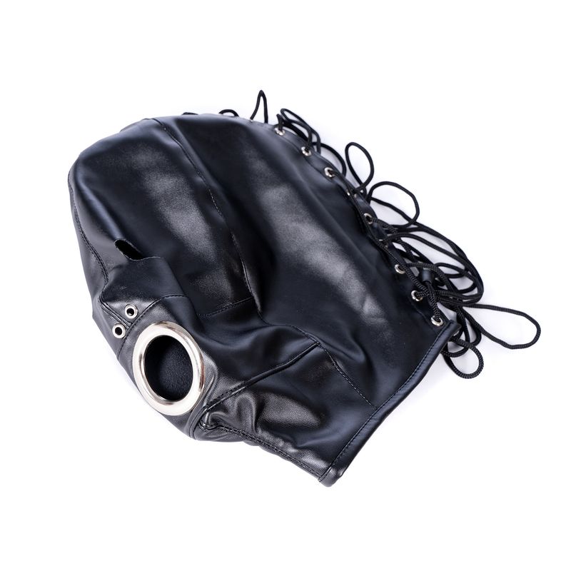SM Erstickender, abnehmbarer Ballknebel, All-Inclusive-Kopfbedeckung, sensorische Deprivation, BDSM-Queen-Training, männliche und weibliche Sklavin_voghion.com
