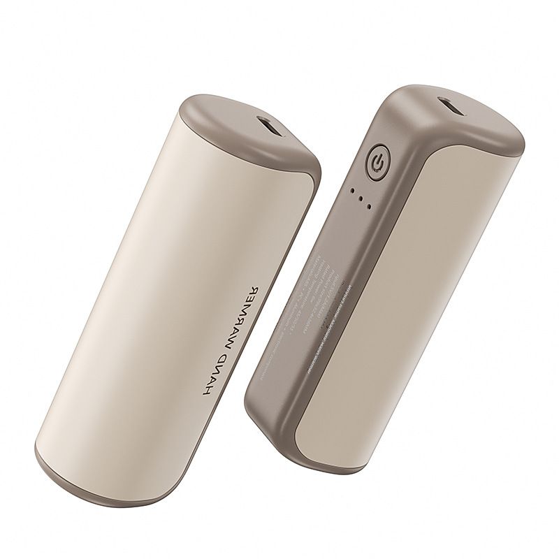 Nouveauté : Chauffe-mains portable mini USB détachable 2 en 1, magnétique et rechargeable, avec logo sérigraphié (vente en gros)._voghion.com