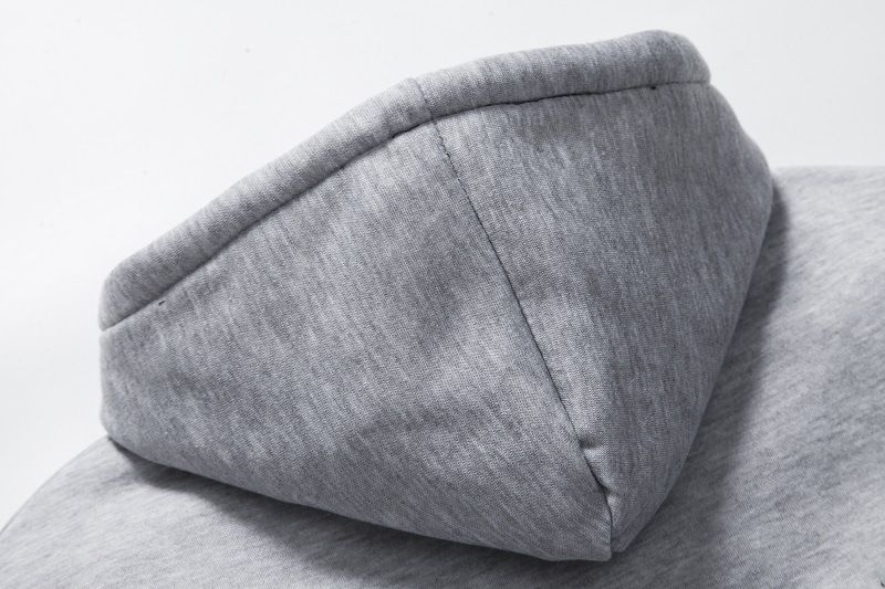 2023 jeugd casual vest capuchon mouw jas heren en dames lange broek effen kleur set sportkleding trend_voghion.com