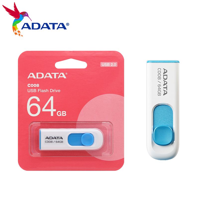 Original C008 ADATA USB 2.0 Pen Drive 16GB 32GB 64GB High Quality Memory U Disk Flash Stick Pendrive_voghion.com