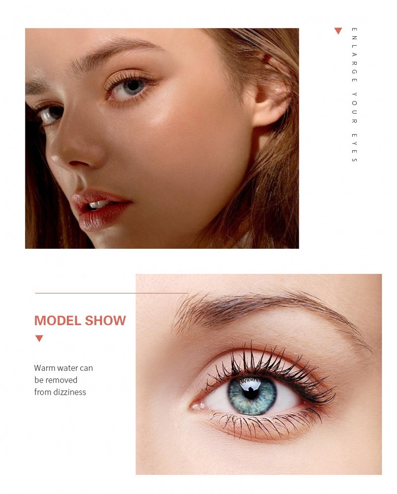 Skropstu tuša Ūdensizturīga Skropstu pieaudzēšana 4D Bieza cirtaini Melna Ātri Dry Ilgnoturīga Ilgi Locītava Skropstu tuša_voghion.com