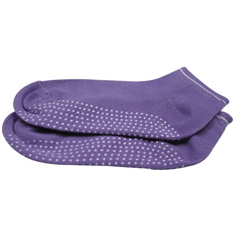 Kaou Ankle Socks Elastic 3D PVC Particle Cotton Yoga Toe Socks for Home_voghion.com