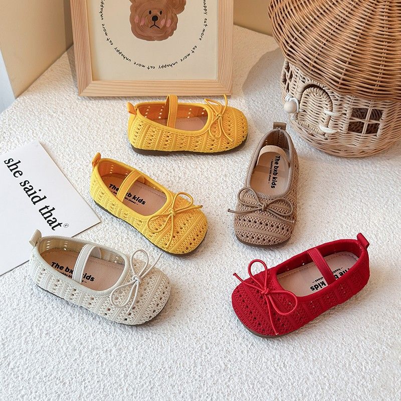 Sandalen 2025 Sommer Neue Mode Atmungsaktive Leinwand Für Kleine Mädchen Weiche Sohle Komfortable Kinder Einzelne Schuhe_voghion.com