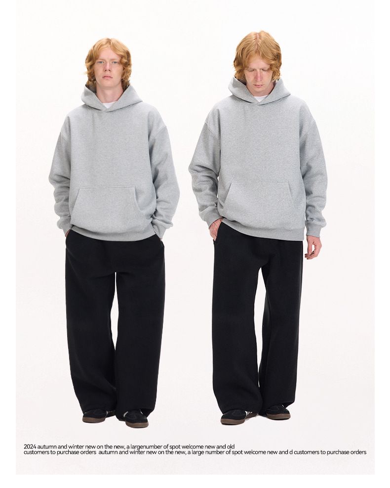 thickened mountain fleece sweatpants autumn and winter new warm sports casual straight pants machete trousers men_voghion.com