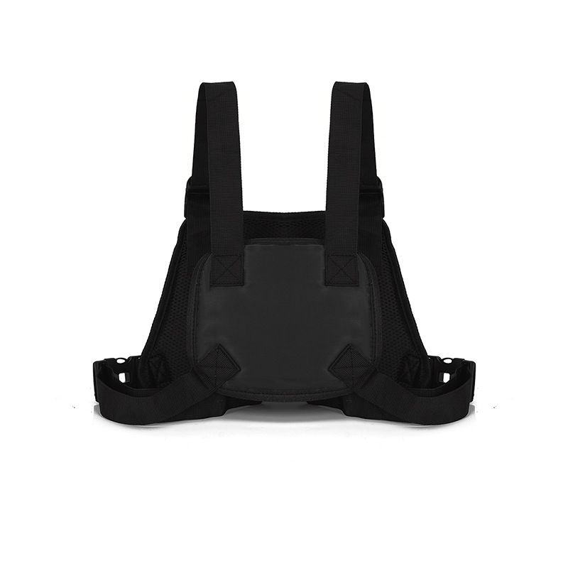 Hip-hop Tactical Vest Multi-functional Chest Bag Trendy Fanny Pack Personalized Trendy Cool Vest Backpack_voghion.com