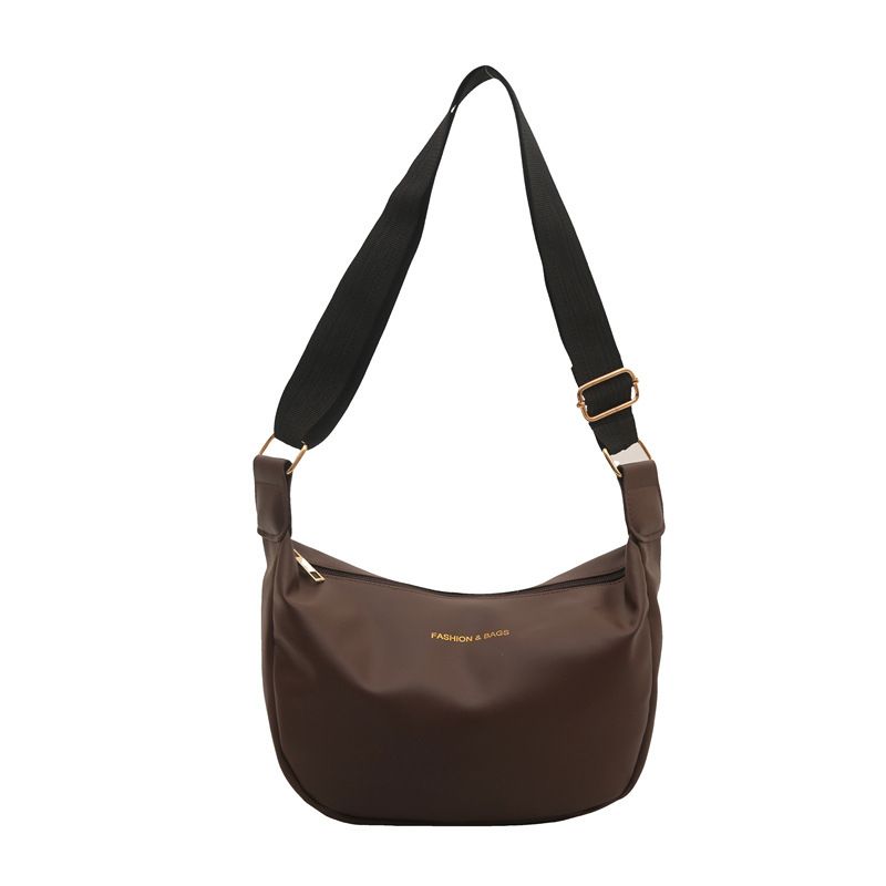 Borsa a tracolla piccola e leggera da donna, modello Dumpling, modello casual, da ascella, 2025_voghion.com