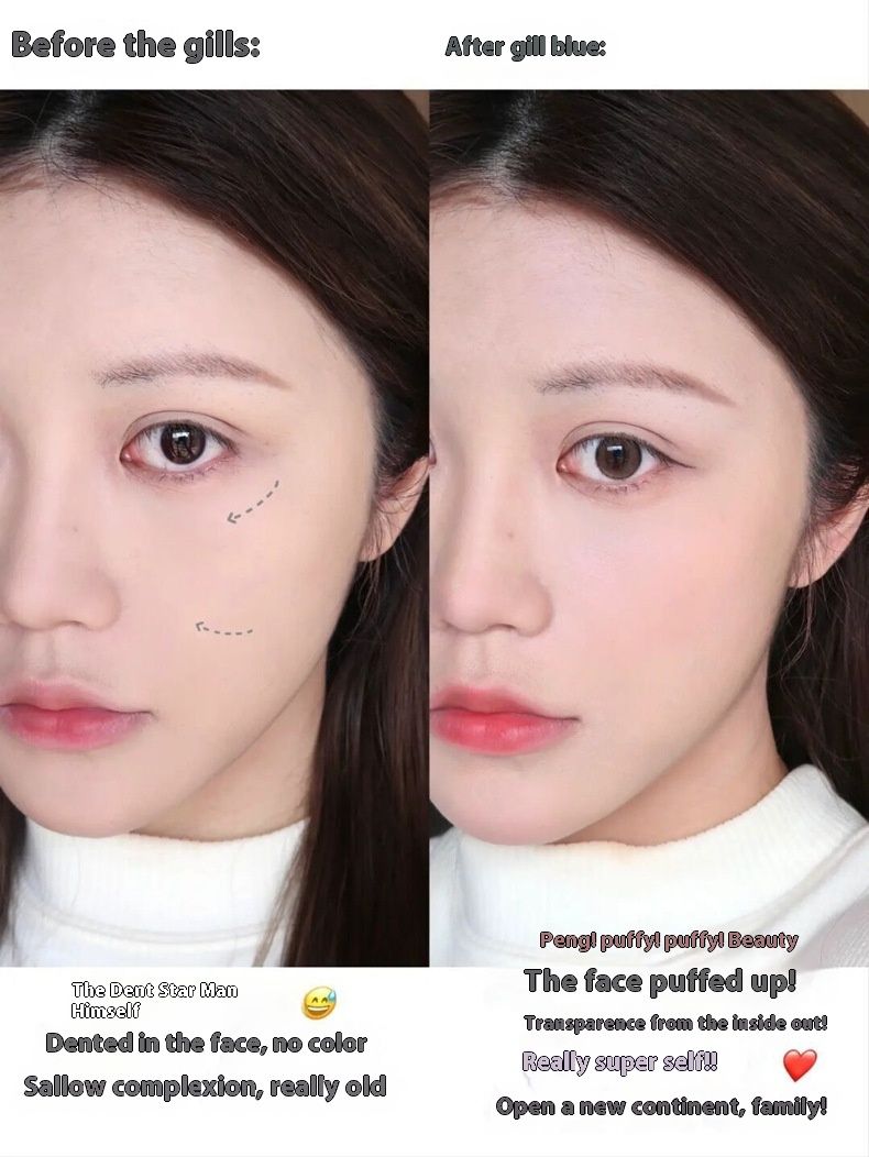 NOZO Puderrougeplatte, Hochglanz-Facelift, matt, natürlich, wasserfest, Concealer, Nude-Make-up, Monochrom-Puderrouge_voghion.com