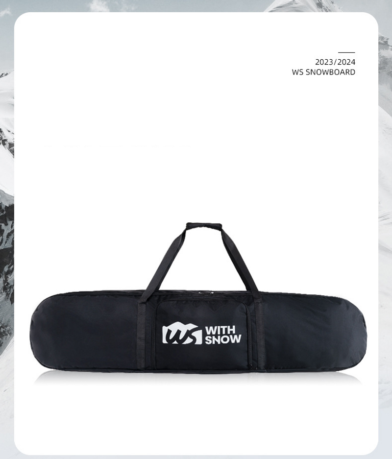 Snowboard double board Ski equipment full set can hold wet and dry separation bag_voghion.com