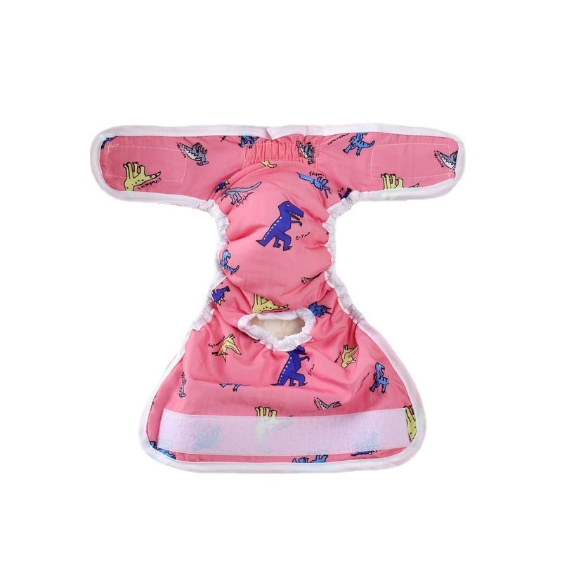 Neue bedruckte Haustierkleidung für männliche und weibliche Hunde, Windeln, Hygienehosen für Hunde, Menstruations-Sicherheitshosen_voghion.com