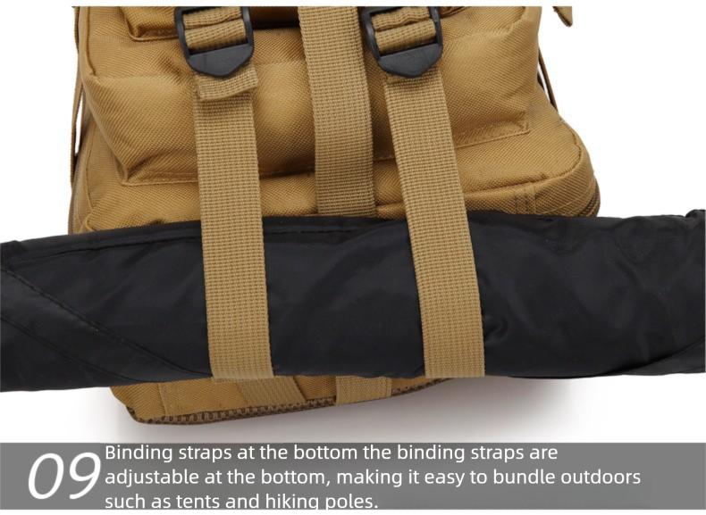 Offroad-Wanderrucksack mit großer Kapazität für Herren, multifunktionaler Militär-Tarnrucksack mit doppelter Schulter, Sport, Outdoor-Klettern_voghion.com