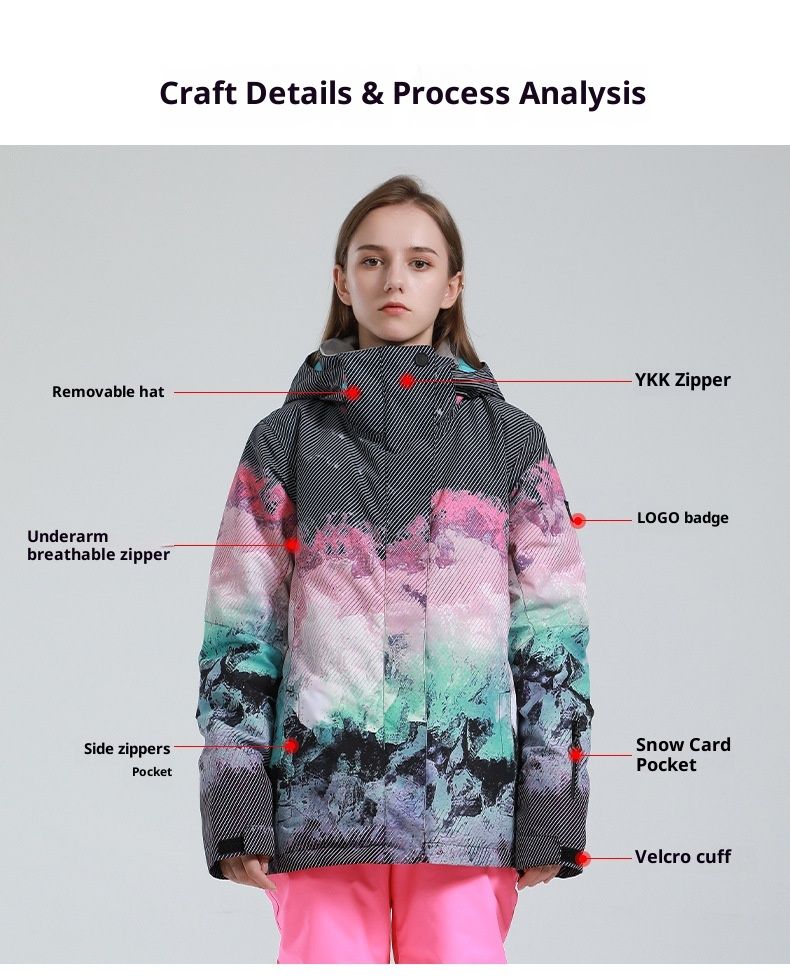 001 Nuovo sci invernale per donna, giacca da snowboard da neve calda e spessa, impermeabile e antivento, per il commercio estero_voghion.com