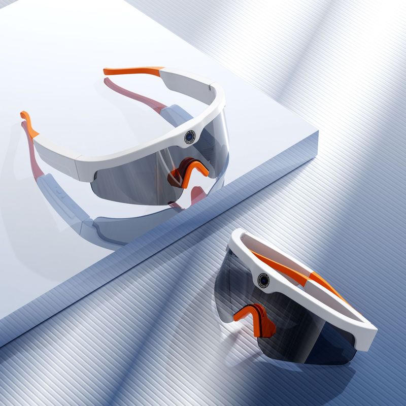 Eagle Eye Sports Bluetooth-briller optager High Definition-billeder til enhver tid Smart Camera Recorder_voghion.com