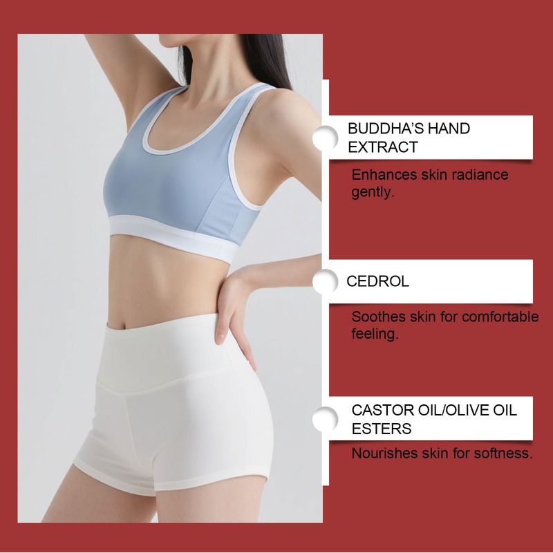 Hydraterende olie, lichtgewicht verzorgende olie voor het vormen en modelleren van lichaamslijnen_voghion.com