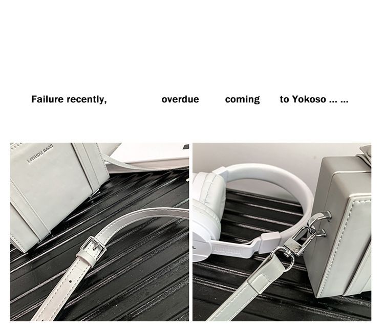 Einzelne Umhängetasche Männer und Frauen Mode Marke Box Tasche Silber Umhängetasche Persönlichkeit Rucksack Kleine Quadratische Tasche Jungen Satchel Tide_voghion.com