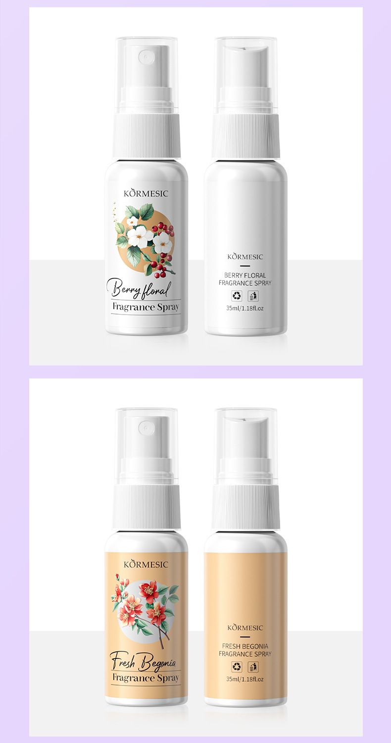 KORMESIC Romantic Floral Fragrance Spray Kit 35ml+35ml+35ml+35ml+35ml_voghion.com