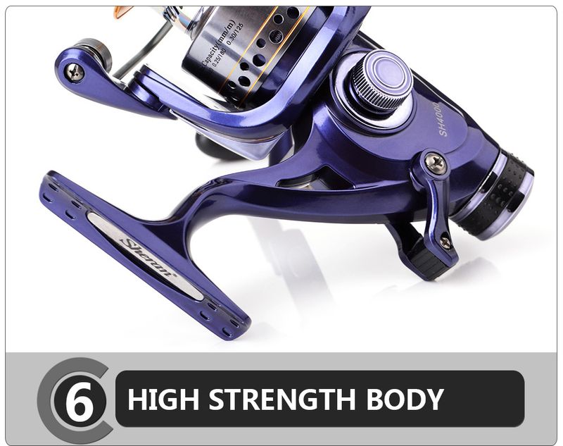 FISH KING Spinning Full Metal Gapless Long Casting Lure Reel Accessori Attrezzatura da pesca_voghion.com