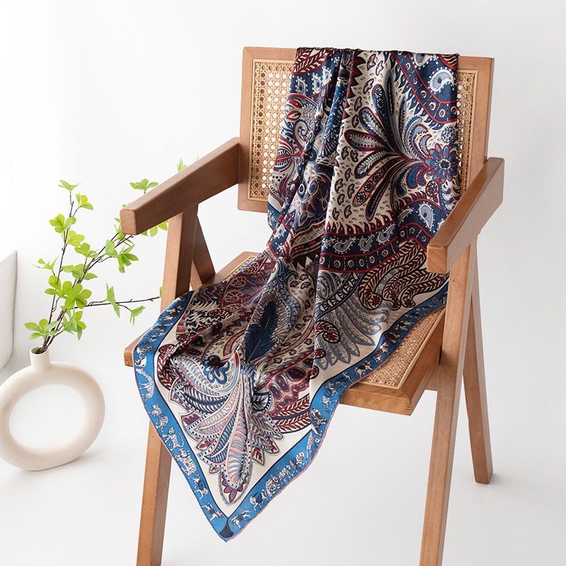 Senden Sie ein Geschenk aus 100 % Maulbeerseide, einem eleganten Schal aus echter Seide der Spitzenklasse, einem vielseitigen Damenschal für Mama und Schwiegermutter_voghion.com