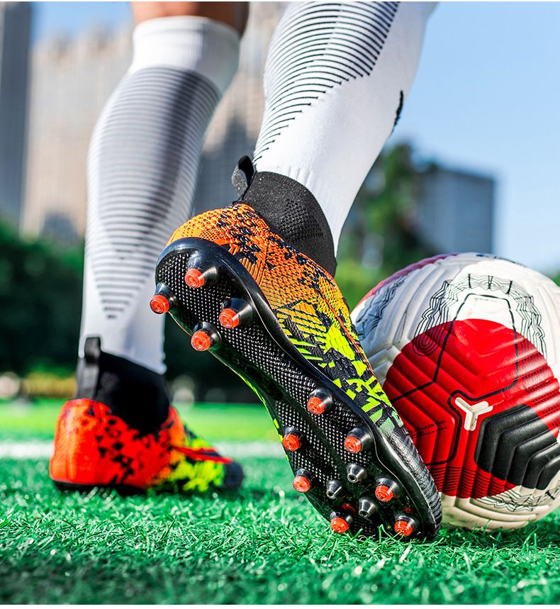 Falcon Neue High-top Lange Fußball TF Gebrochen Spike Spezielle Trainingsschuhe Fußball männer Modell_voghion.com