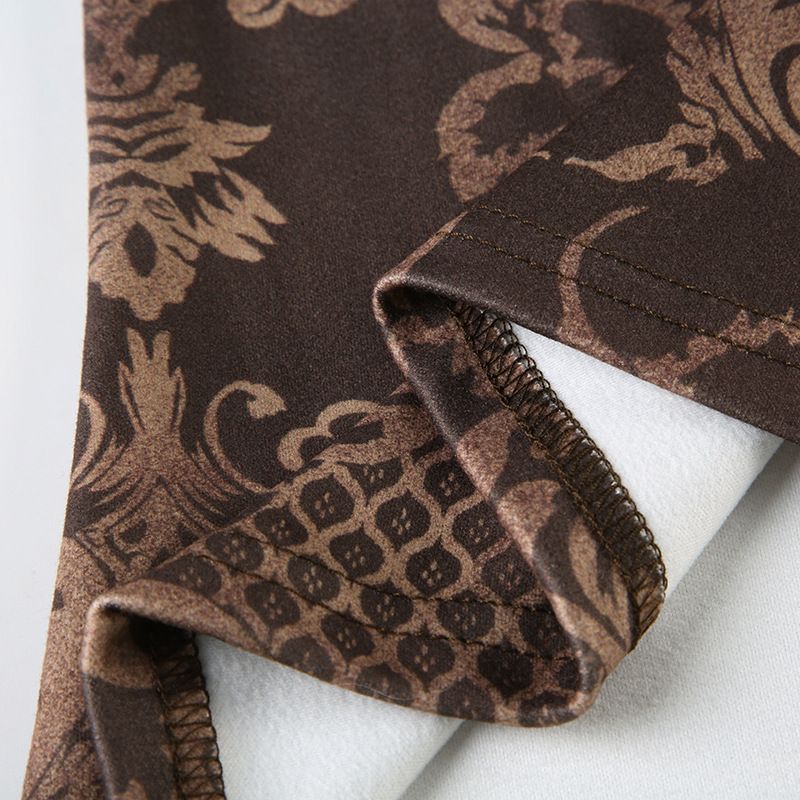 Stampato all'interno, senza spalline all'esterno, design di abbigliamento femminile 2025 con un senso di vita che stringe, che mette in mostra l'antico_voghion.com