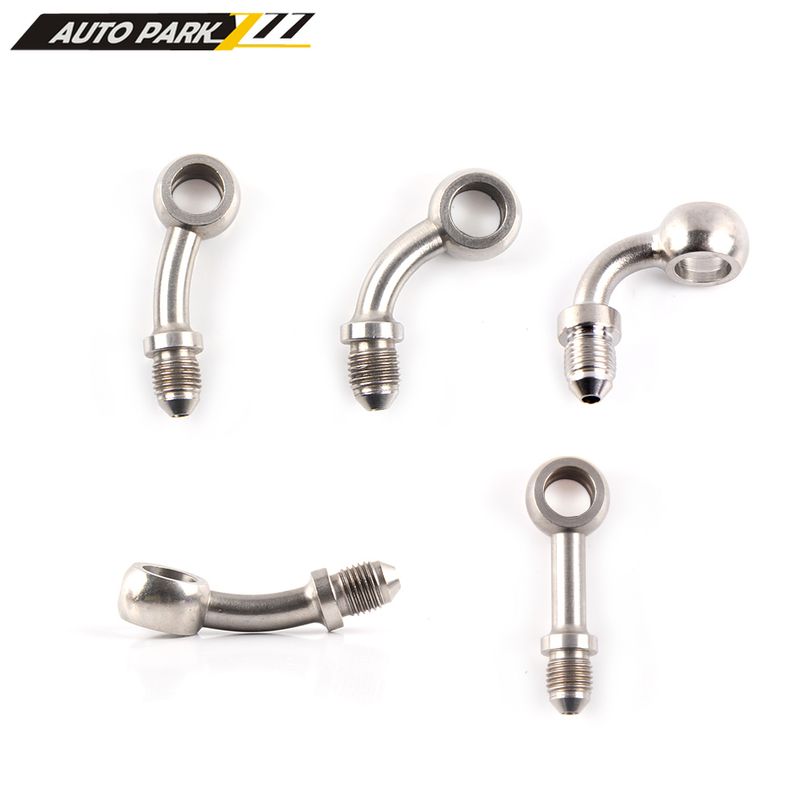 AN3 Motorcycle Motor Bike Hydraulic Brake Oil Hose e Fitting stainless Steel 10mm hole_voghion.com
