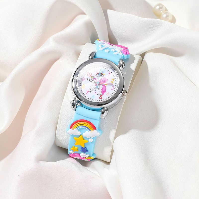 Orologi al quarzo Accessori Gioielli Giocattolo Puntatore Orologio per studenti Moda Elegante Ragazze Unicorno Fai da te Orologio al quarzo per bambini all'ingrosso_voghion.com