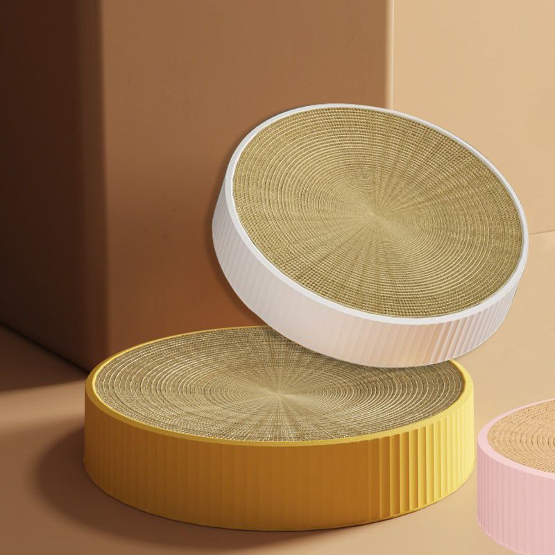 Wear-Resistant Scratching Non-Shedding Multi-Functional Corrugated Paper Nest Toy Cat Board Claw Grinder_voghion.com