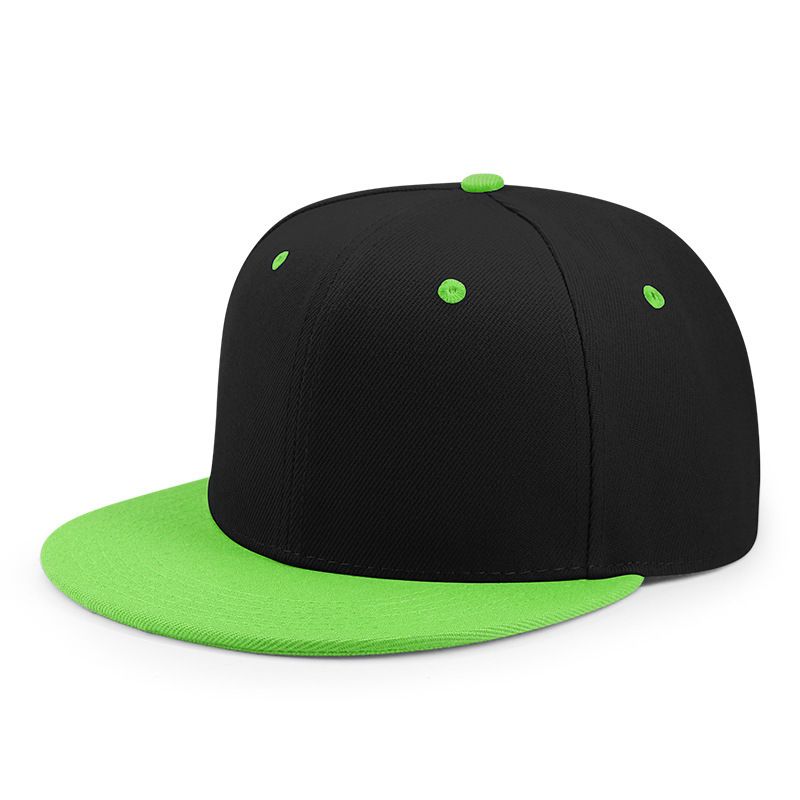 Vendita calda all'ingrosso 40 colori regolabile piatto picco snapback s donna moda poliestere semplice cappello da baseball uomini hiphop vuoto sport_voghion.com