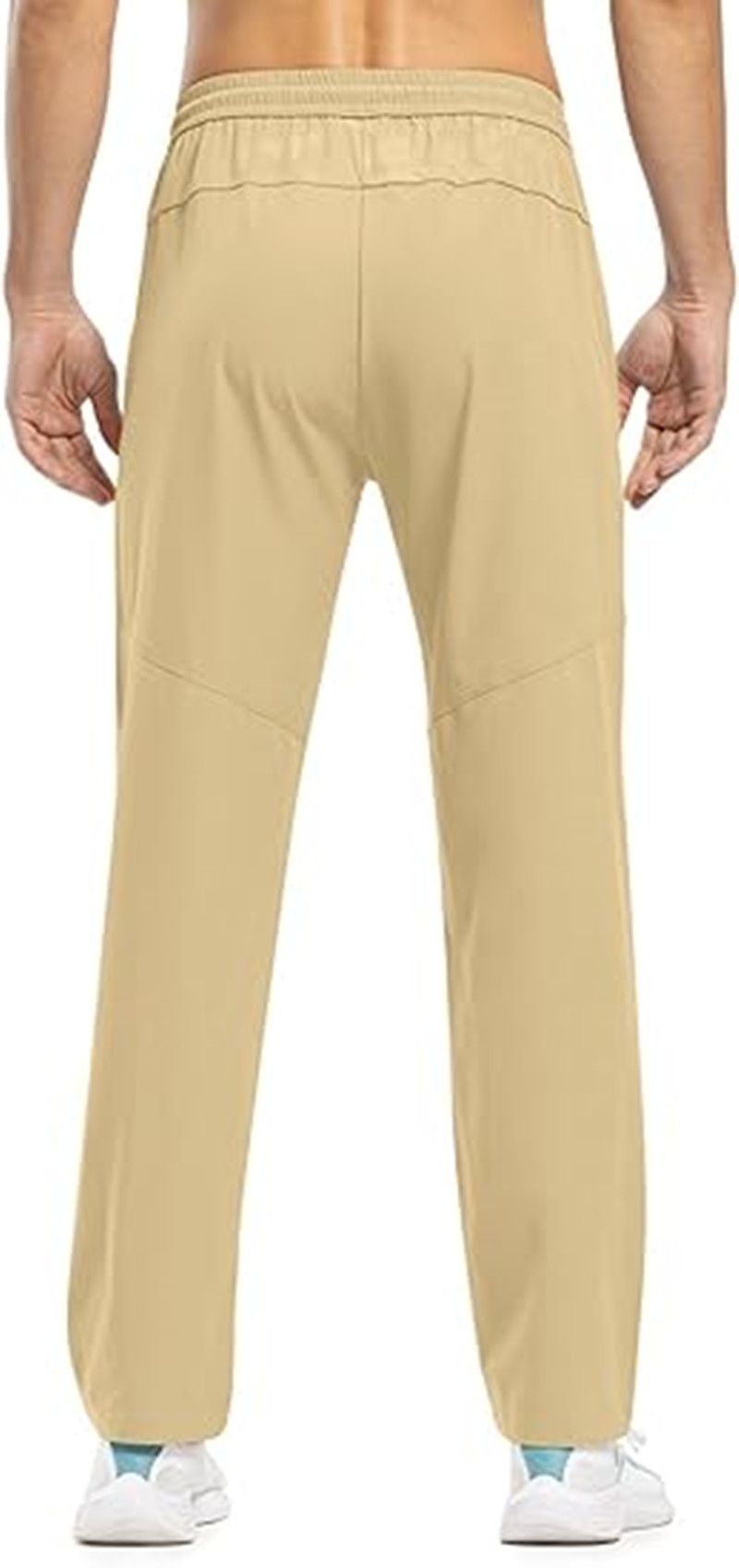 Men's Quick-Dry Stretch Hiking Pants - Breathable Outdoor Sports Trousers For Running, Gym & Casual Wear (Grey/Black/Khaki/Green, S-XXL)_voghion.com