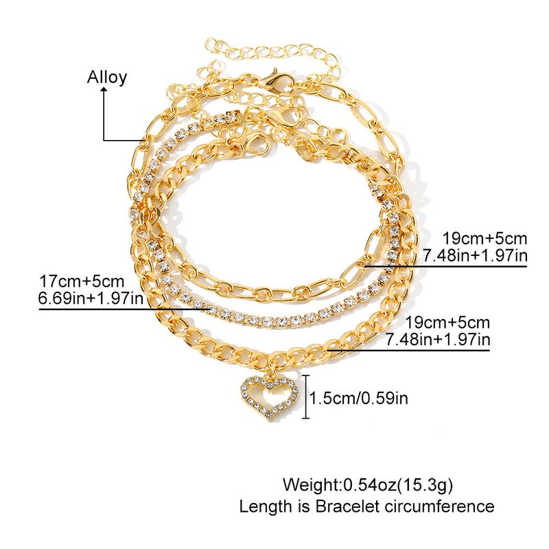 Bohemian Ethnic Fashion Jewelry Temperament Multi-layer Metal Foot Decoration Retro Creative Snake Chain Beach 4-piece Set Anklet Body Chain Women_voghion.com