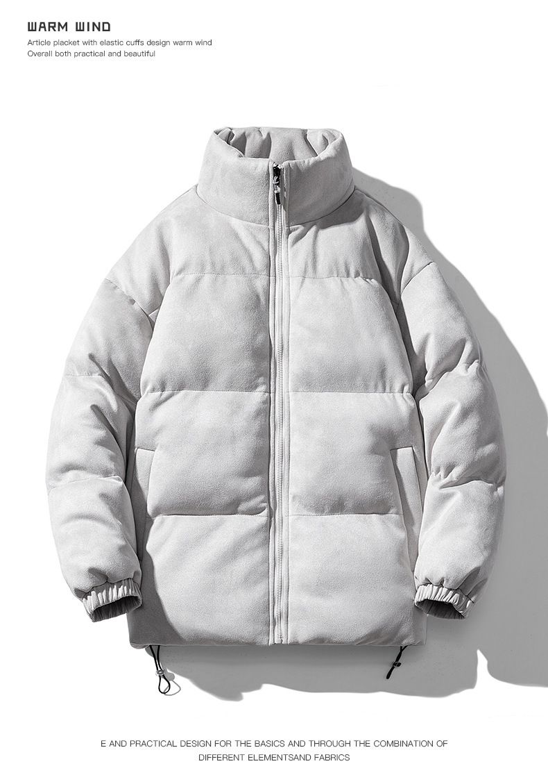 Neuer Wildleder-Baumwoll-Bademantel für Herren, Trend-Wintermantel im japanischen Stil, locker geschnitten, modisch._voghion.com