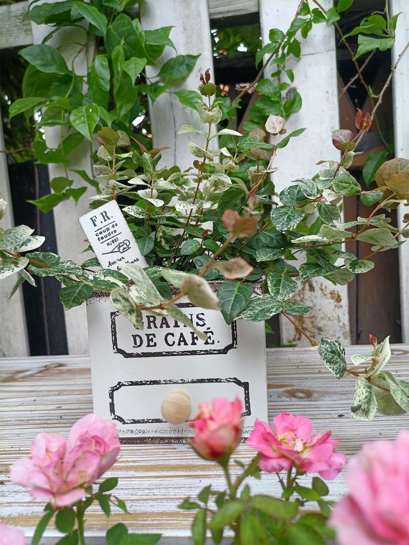Vrtna radna površina GRAINS četvrtasta ladica za cvijeće B & B set biljaka lonac bonsai cvijet uređaj_voghion.com