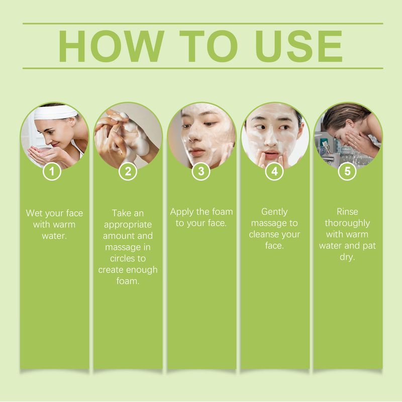 Hoygi Green Bean Gently Cleanses Pores, Leaving Them Soft And Not Tight. Moisturizing Skincare Cleanser_voghion.com