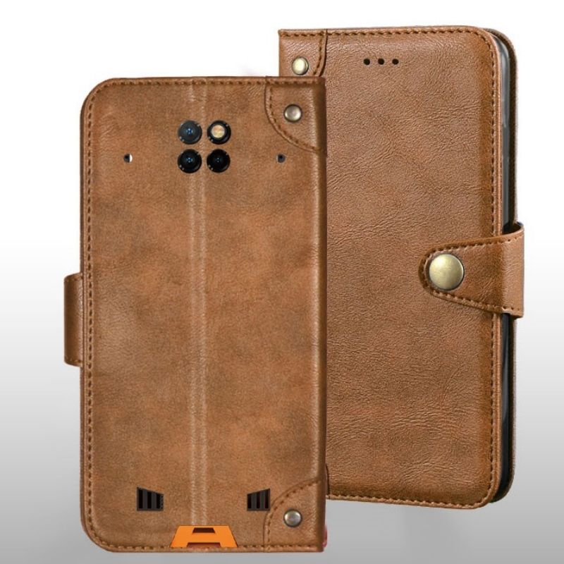 Suitable for Doogee S88 plus Business Leather Case Card Doogee S88 pro Case Mobile Phone Case Holder_voghion.com