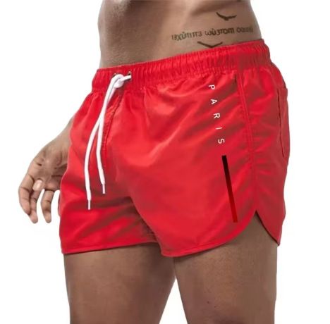 Men's Quick-Dry Running Shorts With Multiple Pockets - Lightweight Polyester Athletic Shorts For Gym, Beach Outdoor Sports (Multiple Colors )_voghion.com