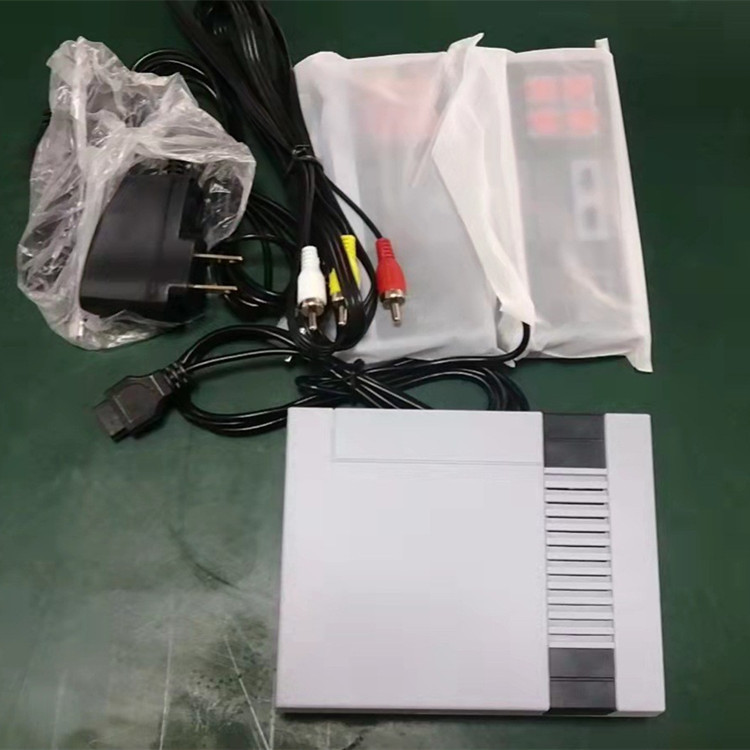 Juego NES620 8-bit FC mini dos conexión clásica nostálgica TV consola roja y blanca_voghion.com