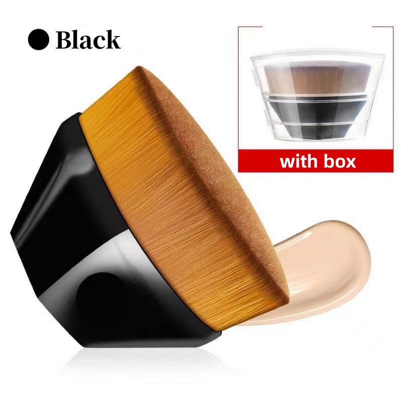 OMGD Hexagonal Makeup Brush Kabuki Flawless Basic Brush for Liquid Makeup Brush Set Cosmetics Soft Synthetic M_voghion.com