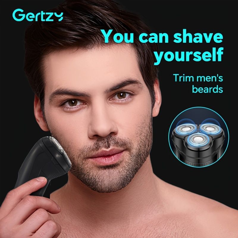 Electric Shaver, Rechargeable Mini Portable Shaver, Intelligent Floating Shaver, The Choice Of Gift For Men_voghion.com