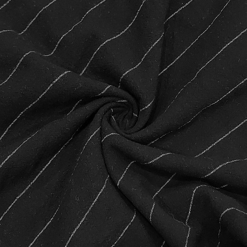 Vêtements pour hommes, costume d'été en lin pour hommes, chemise ample à manches courtes à rayures, short de plage, costume deux pièces_voghion.com