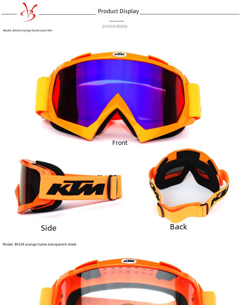 Occhiali da ciclismo Occhiali da cross-country Occhiali da motocross Occhiali antivento Occhiali da sci Casco da equitazione Occhiali antivento Sand Speed_voghion.com
