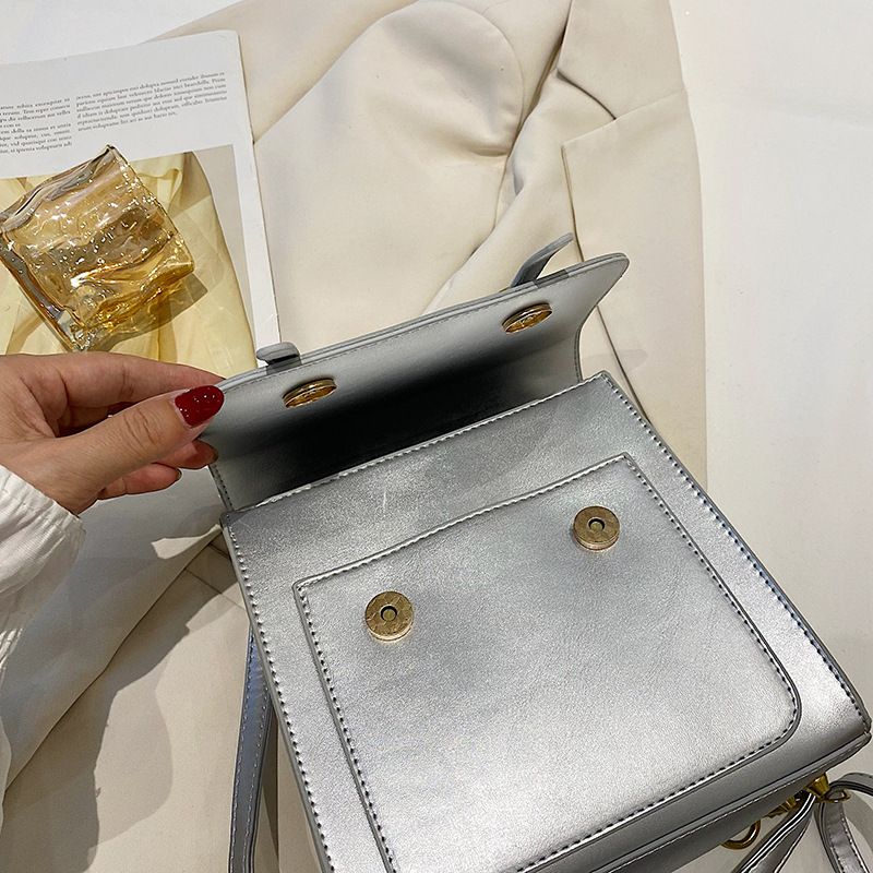 2025 New Casual Simple Fashion Crossbody Korean Style Elegant Small Square Bag Commuter Texture Women's Backpack_voghion.com