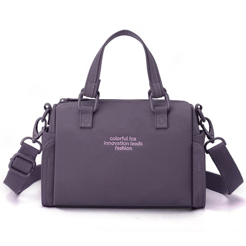 Borsa a tracolla leggera, casual, semplice e versatile in nylon da donna, nuova collezione 2025 di Colorful Fox_voghion.com