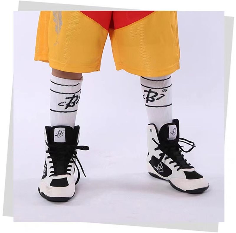 Scarpe da boxe Scarpe da wrestling Scarpe da boxe alte da uomo e da donna_voghion.com