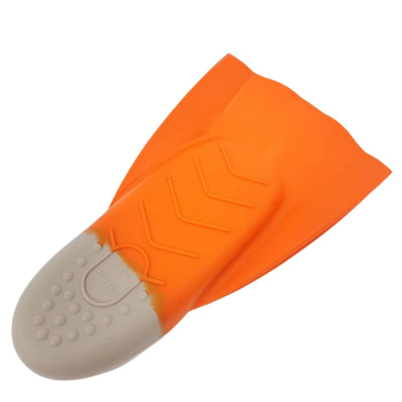 Schwimmflossen für den Außenbereich, kurze Brustschwimmflossen aus Silikon für Männer und Frauen, professionelle, leichte Tauchtrainingsflossen für Erwachsene und Kinder_voghion.com