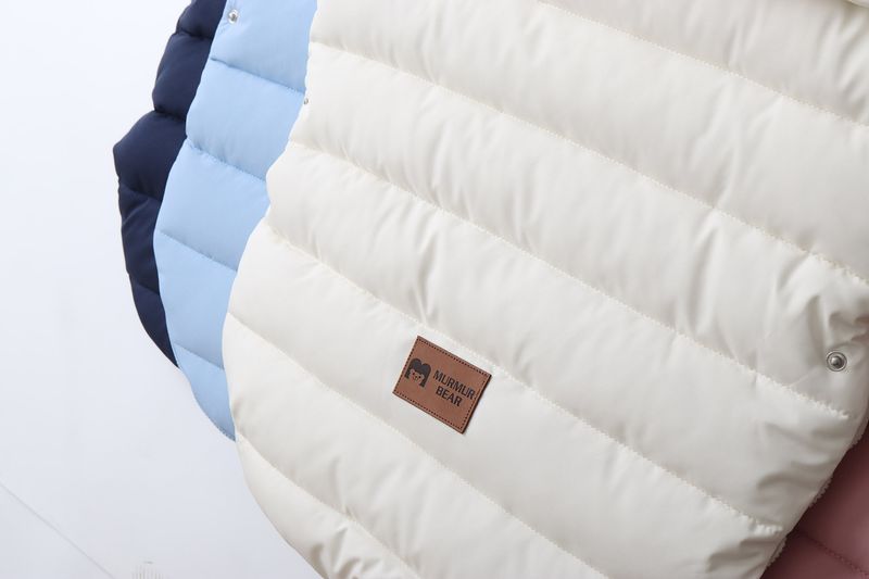 Saco de dormir de invierno para bebés con forro polar, grueso y cálido, para recién nacidos y niños pequeños, mezcla de poliéster suave._voghion.com