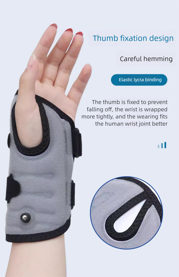 WEISPOUT New Inflatable Strap Sprain Tendon Sheath Sleeve Sports Wrist Support Labeling_voghion.com
