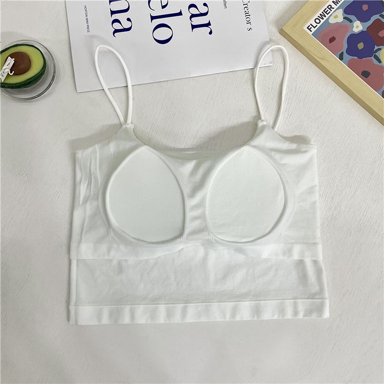 Completo intimo autunnale Beauty Back Khaki con spalline sottili_voghion.com